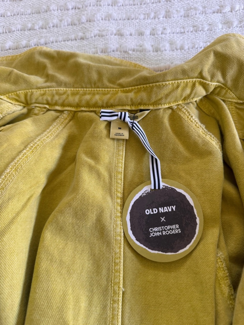 Old Navy X Christopher John Robert’s Chore Utility Jean Jacket - Picture 8 of 9